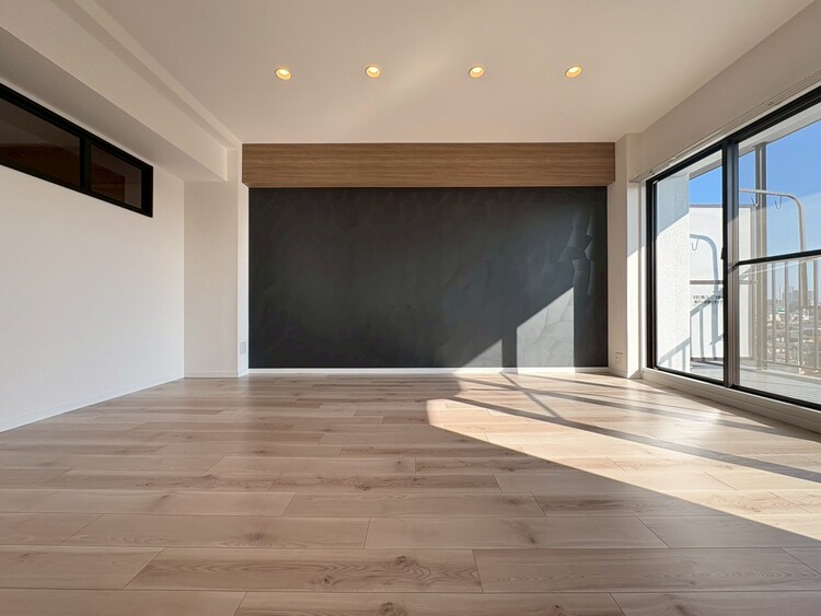 居間 豊かな居住性と、安心感を満たすクオリティが見事に調和した住空間。