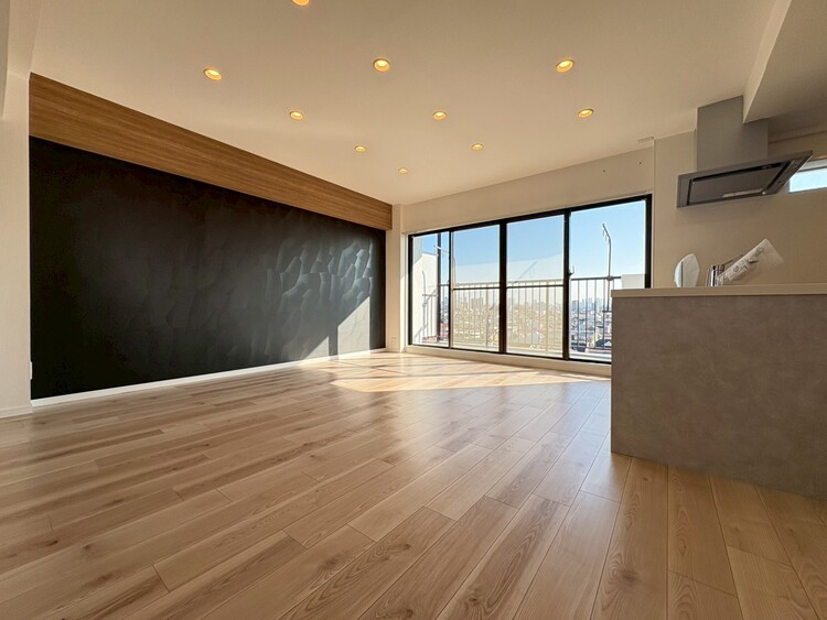 居間 ひとつひとつの空間に宿した機能性、そして美意識。