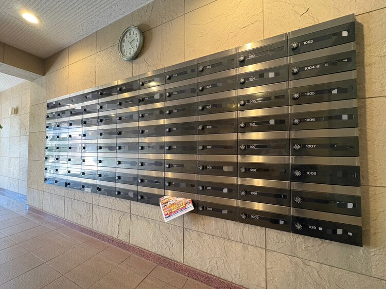 その他 郵便物を受け取るための郵便受けも、きちんと管理されています。