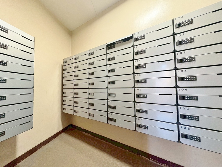 その他 郵便物を受け取るための郵便受けも、きちんと管理されています。