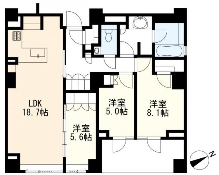 間取り ３ＬＤＫ