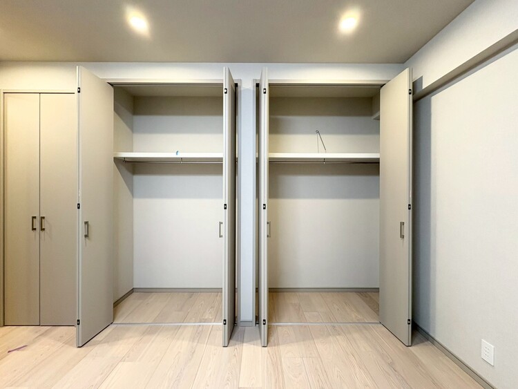 その他 収納スペースが付いていて、お部屋を広く使っていただけます。