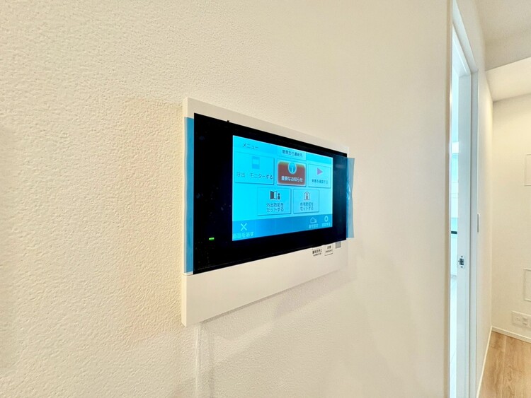 その他 誰が来てもわかる様にモニター付きインターホンを設置。