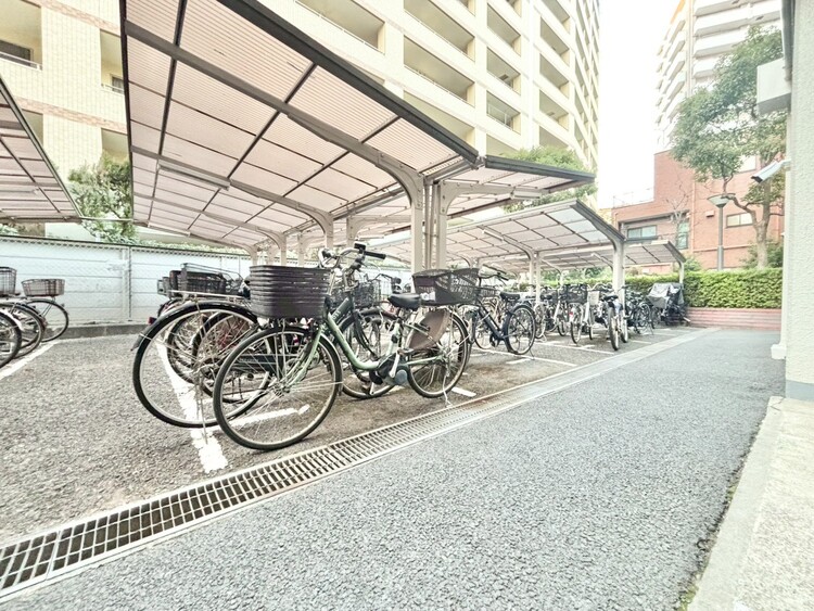 その他 駐輪場も綺麗に整頓されています。※空き状況は都度ご確認下さい。