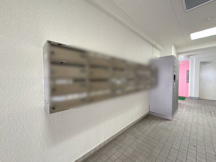 収納 郵便物を受け取るための郵便受けも、きちんと管理されています。