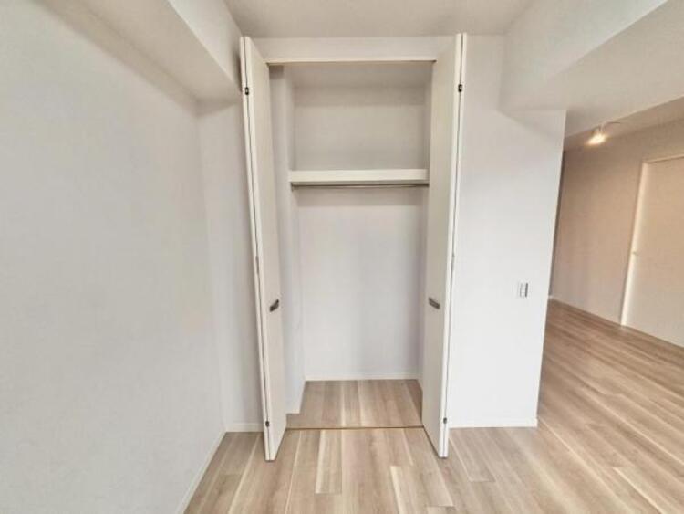 収納 各居室にクローゼットがあり、洋服ダンスなどを置く必要がないのでお部屋を広く使えます。