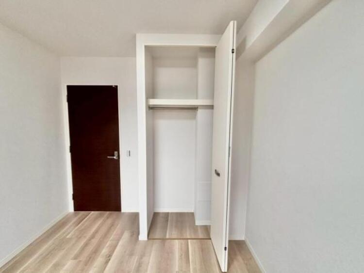 収納 各居室にクローゼットがあり、洋服ダンスなどを置く必要がないのでお部屋を広く使えます。