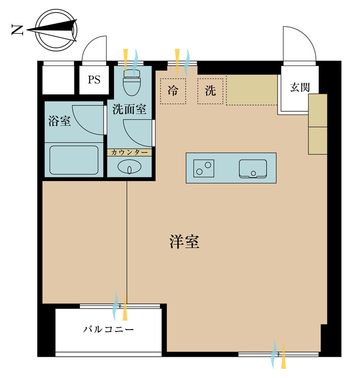 その他 専有面積33.56m2
