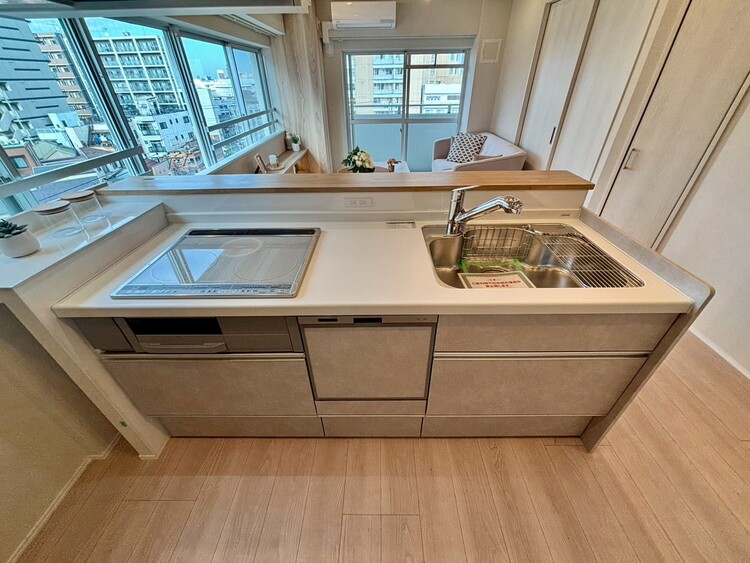 その他 開放感のあるキッチンスペース。調理をしながら、会話も弾みそうですね。