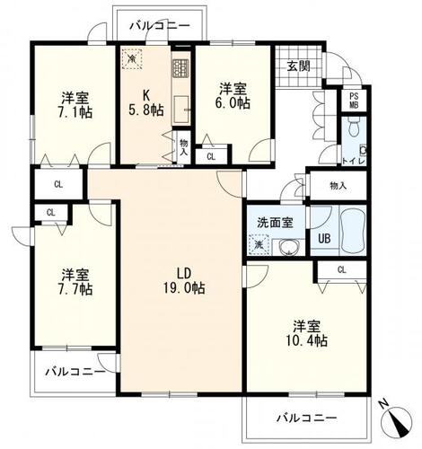 マンション雪谷テラスの物件画像