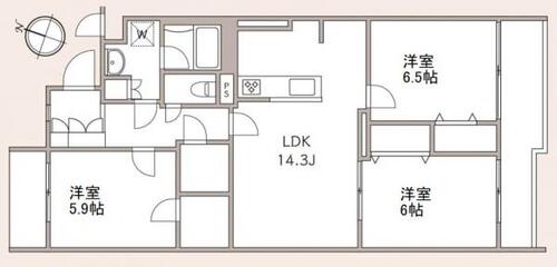 ハイネス久が原の物件画像