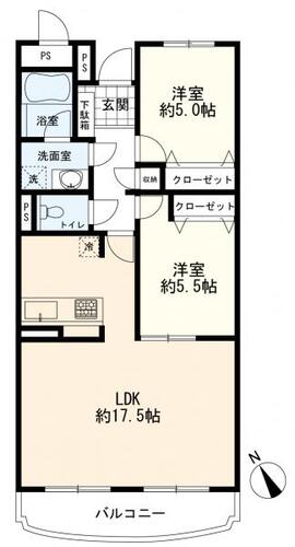 日吉ハイツの物件画像