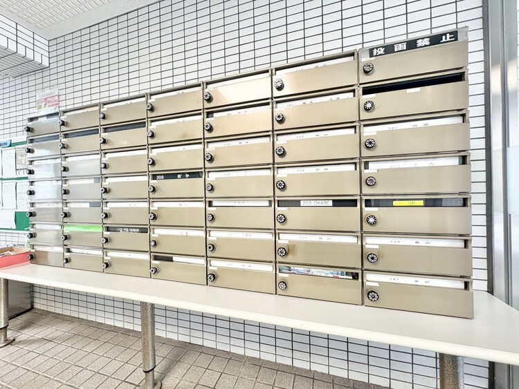 その他 郵便受けも、きちんと管理されています。