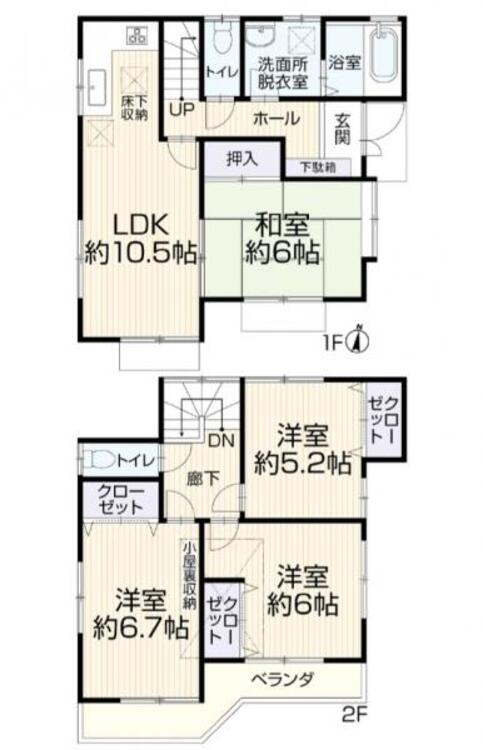 間取り これからリフォームが始まります