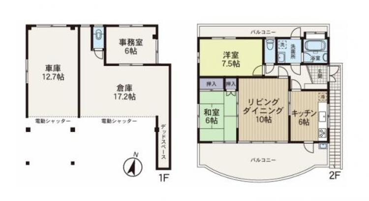 間取り 充実のリフォームで快適住空間！全居室6帖以上の開放感、快適なライフスタイルを。