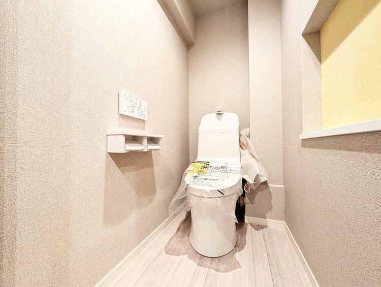トイレ 暮らしの中のさりげないひとときの快適さにも、こだわりを、持って設備を配しております。