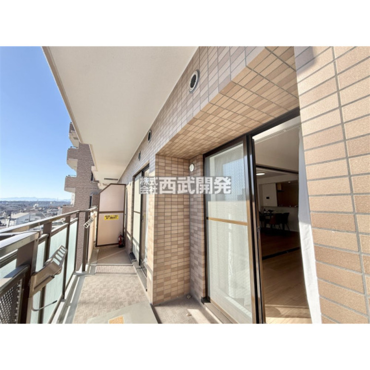 バルコニー 12月7日撮影