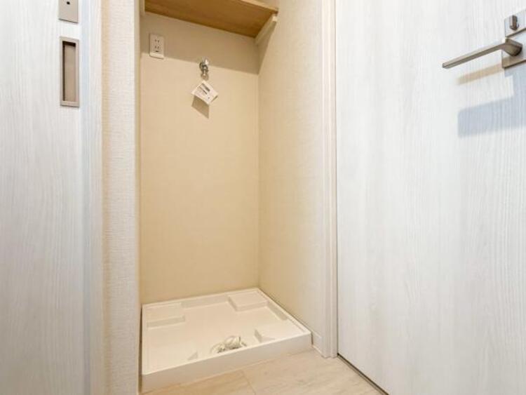 その他 清潔感のあるランドリースペースです。