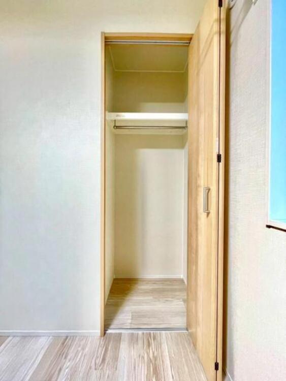 収納 各居室にクローゼットがあり、洋服ダンスなどを置く必要がないのでお部屋を広く使えます。