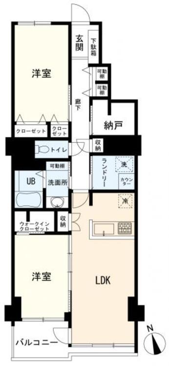 間取り ２ＳＬＤＫ