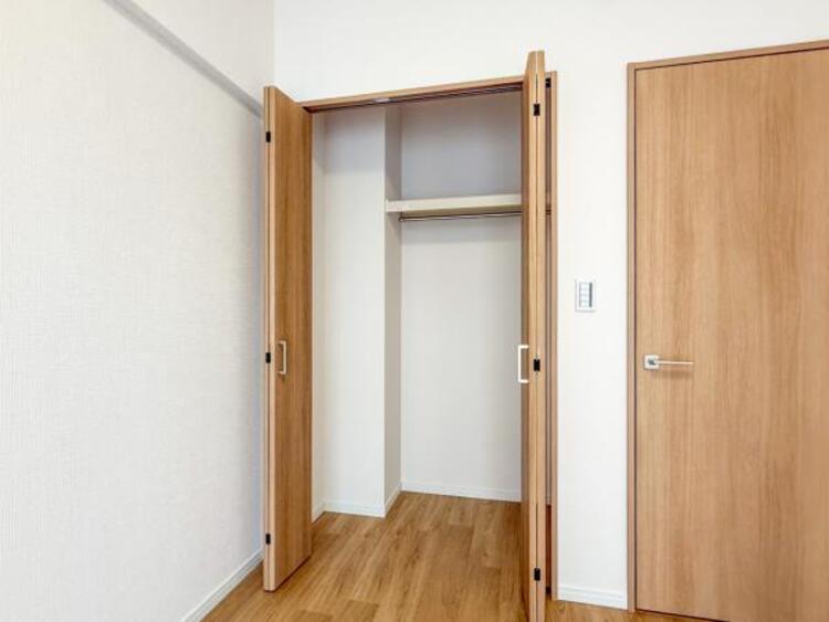 収納 各部屋に収納が充実しており、整理整頓がしやすい設計です。