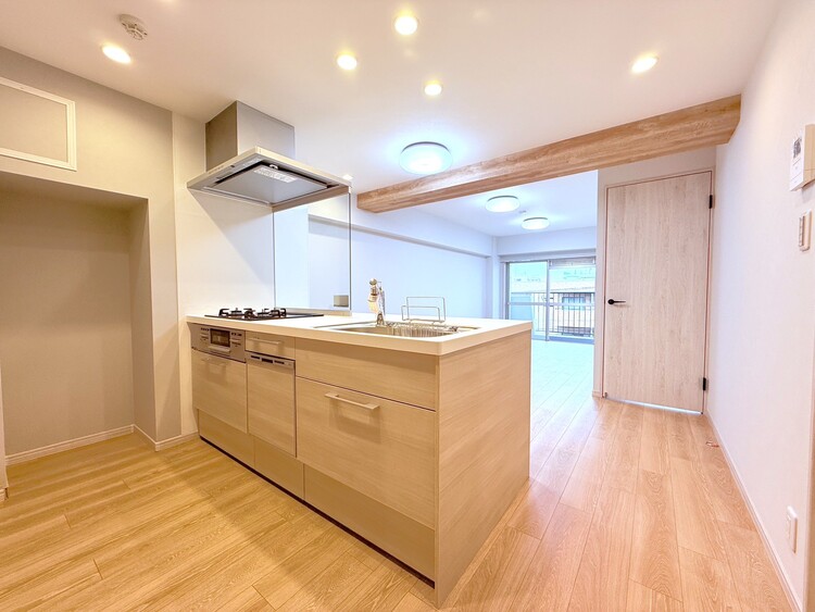 その他 開放感のあるキッチンスペース。調理をしながら、会話も弾みそうですね。