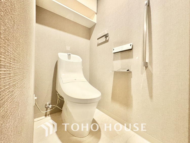 トイレ 清潔感あふれる快適なトイレ。毎日を心地よく過ごせるおすすめポイントです。