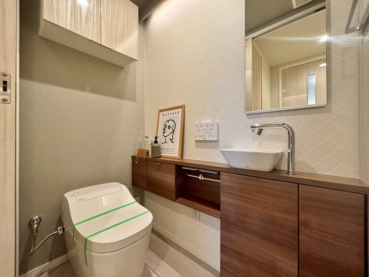 その他 清潔感の高いお手洗い。