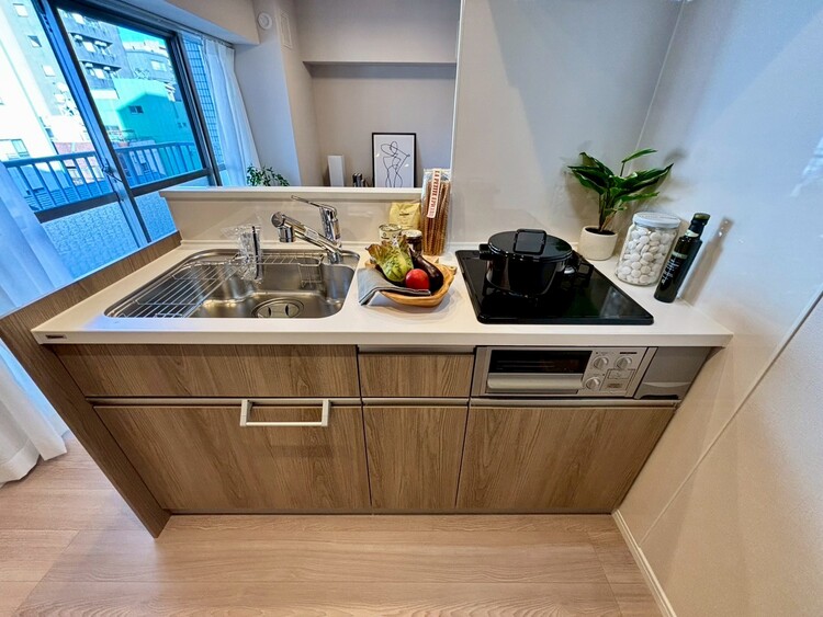 その他 開放感のあるキッチンスペース。調理をしながら、会話も弾みそうですね。