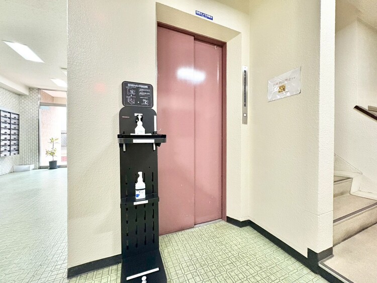 その他 エレベーター完備のため荷物が多くなっても安心。