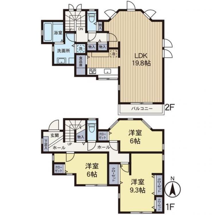 間取り リフォーム中ですが、リフォームされた物件のご案内も致します。