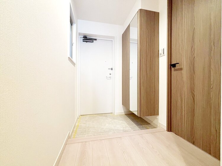 玄関 シューズボックスを完備した玄関です。