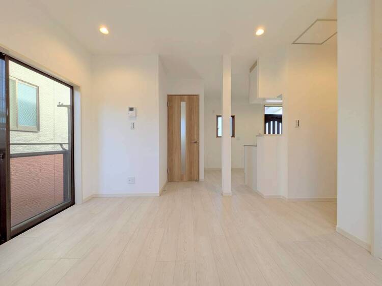 居間 豊かな居住性と、安心感を満たすクオリティが見事に調和した住空間。