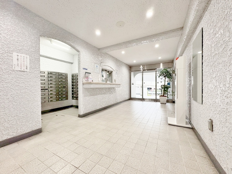 エントランス エントランスは、毎日の行き帰りで使う大事な空間です。