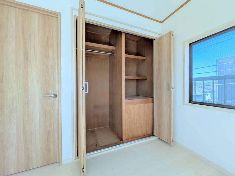 収納 居室にはクローゼットがあり、荷物もスッキリ収納して快適にお過ごしいただけます。
