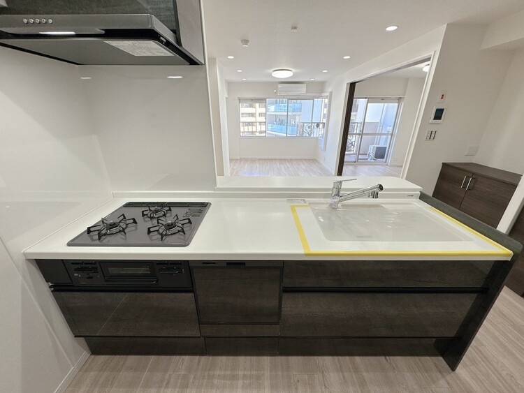 キッチン 洗練されたスタイリッシュなデザイン性と使いやすさを備えた仕様。