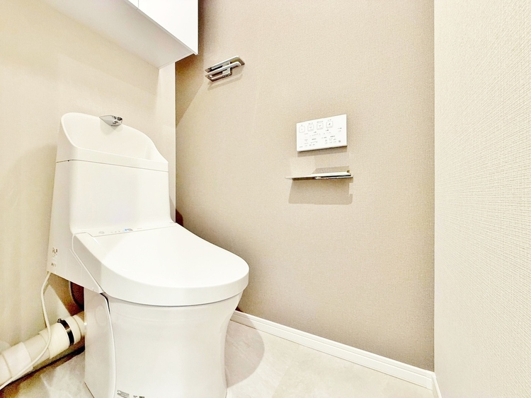 トイレ 暮らしの中のさりげないひとときの快適さにも、こだわりを、持って設備を配しております。