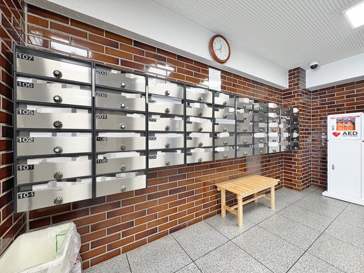 その他 郵便物を受け取るための郵便受けも、きちんと管理されています。