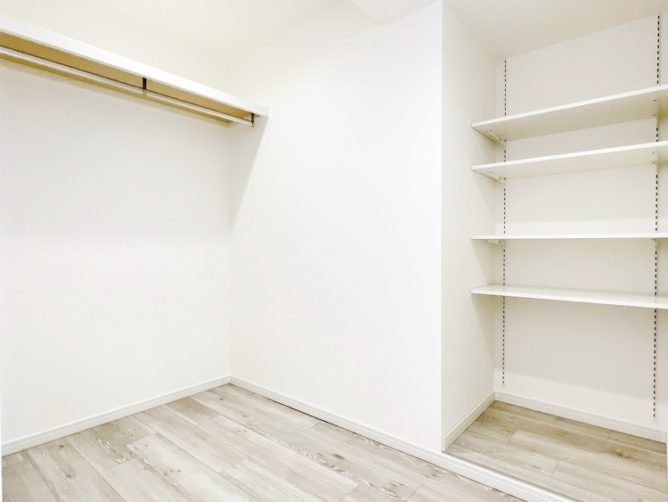 収納 暮らし心地を大きく左右する収納を、適材適所に配置し使い勝手を考慮しました。