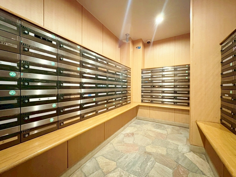 その他 郵便物を受け取るための郵便受けも、きちんと管理されています。