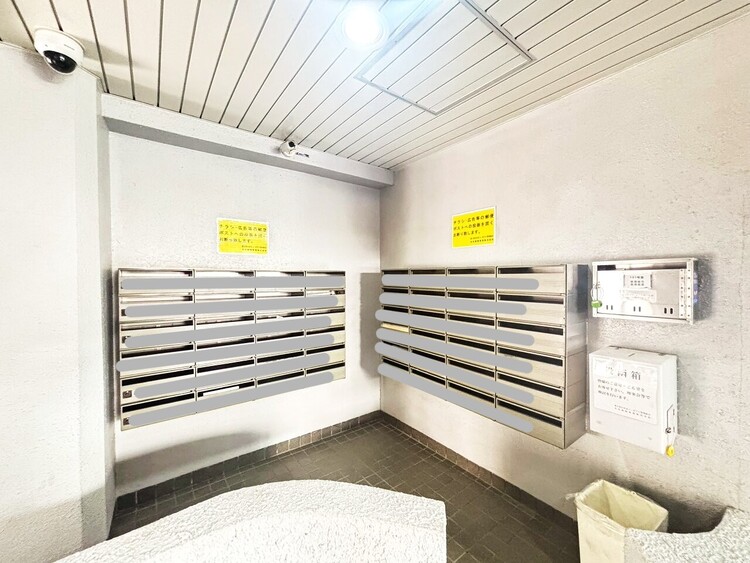 その他 郵便物を受け取るための郵便受けも、きちんと管理されています。