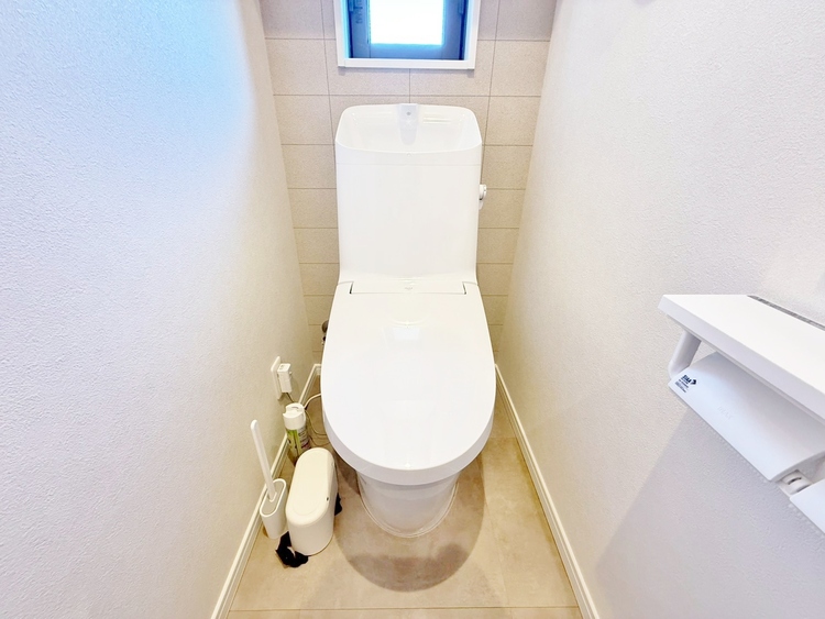 トイレ 暮らしの中のさりげないひとときの快適さにも、こだわりを、持って設備を配しております。