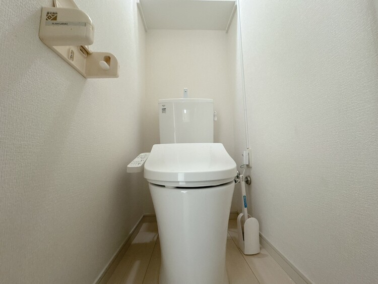 トイレ 暮らしの中のさりげないひとときの快適さにも、こだわりを、持って設備を配しております。