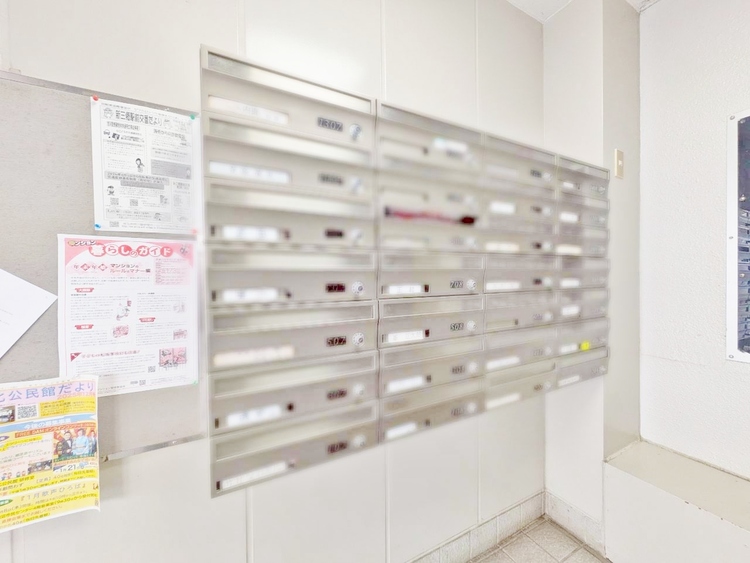 その他 郵便物を受け取るための郵便受けも、きちんと管理されています。