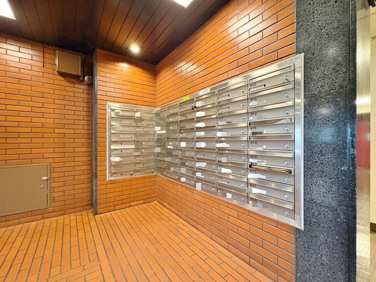 その他 郵便物を受け取るための郵便受けも、きちんと管理されています。