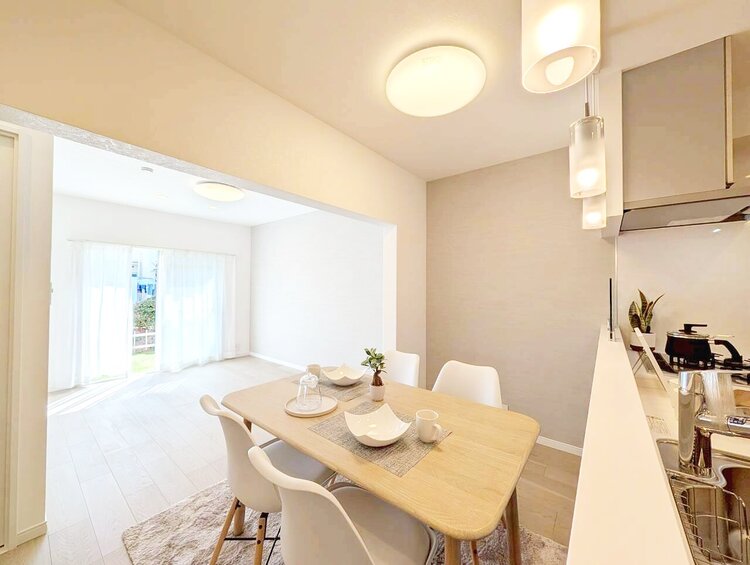 居間 ひとつひとつの空間に宿した機能性、そして美意識。