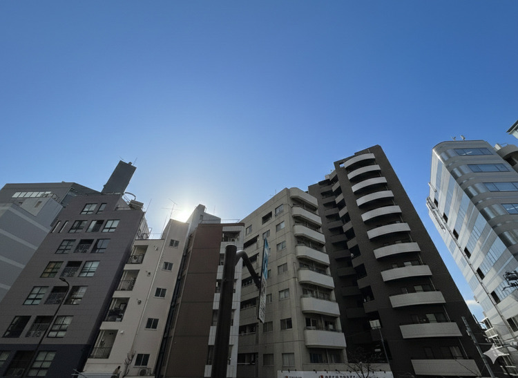 バルコニー 頬をなでる、優しい風を感じることが出来ます。