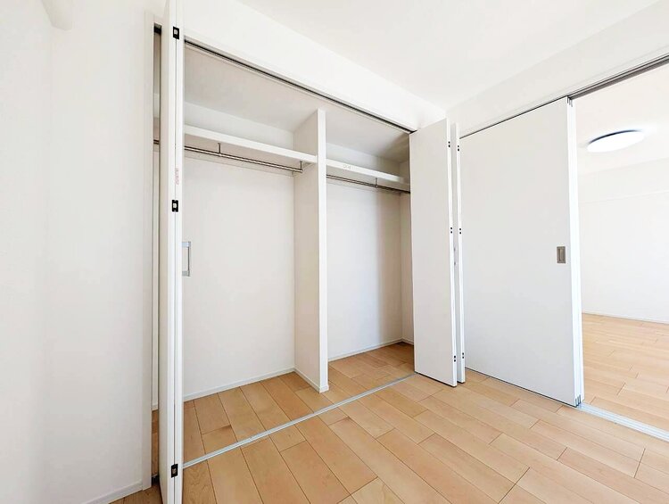 収納 居室にはクローゼットがあり、荷物もスッキリ収納して快適にお過ごしいただけます。