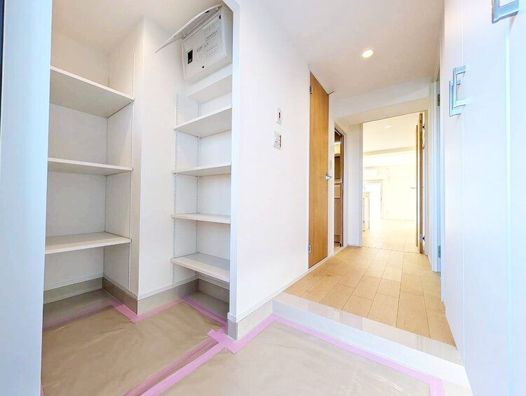 収納 暮らし心地を大きく左右する収納を、適材適所に配置し使い勝手を考慮しました。