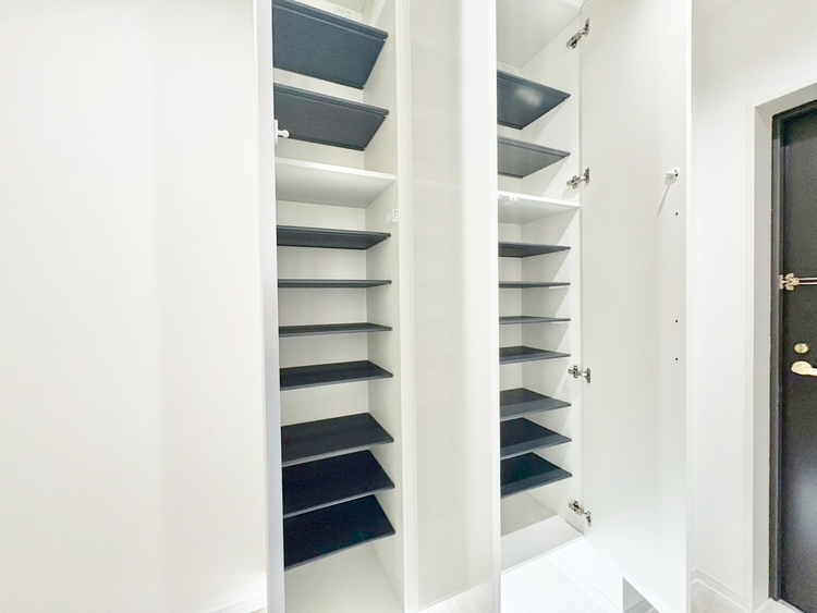 収納 暮らし心地を大きく左右する収納を、適材適所に配置し使い勝手を考慮しました。